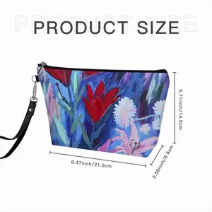 Lilies In The Evening Handheld Makeup Bag