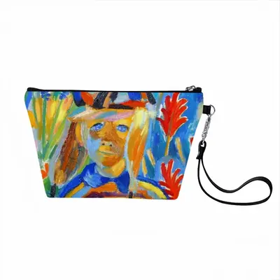 Portrait Of A Boy Handheld Makeup Bag