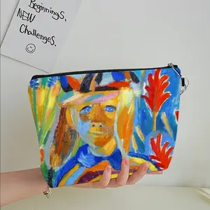 Portrait Of A Boy Handheld Makeup Bag