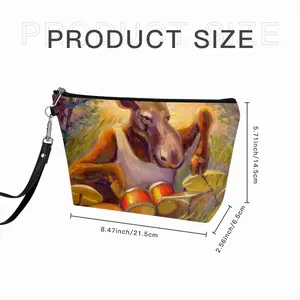 Musical Moose Handheld Makeup Bag