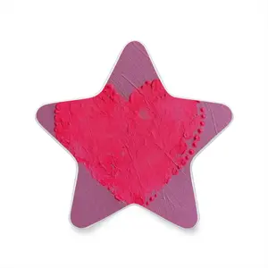 Flashy Pink Heart Sensor Night Light (Star)