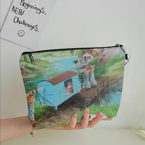 Being Carried Away Handheld Makeup Bag