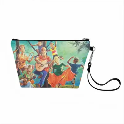 We All Sing One Song Handheld Makeup Bag