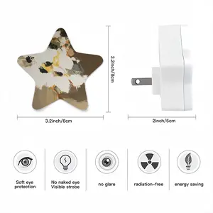 Bouquet Of Flowers Sensor Night Light (Star)