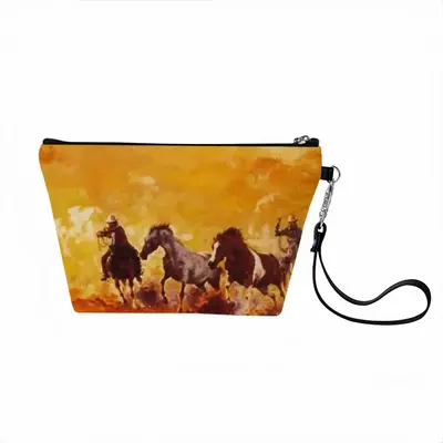 Fire In The Meadow Handheld Makeup Bag