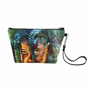 African Youngster Handheld Makeup Bag