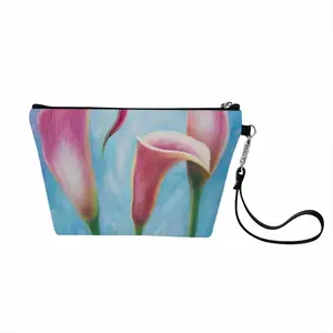 Calla Lilies Handheld Makeup Bag