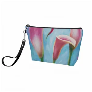 Calla Lilies Handheld Makeup Bag