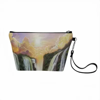 Among The Waterfalls Handheld Makeup Bag