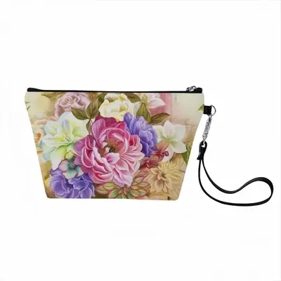 Floral Rhapsody Handheld Makeup Bag