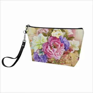 Floral Rhapsody Handheld Makeup Bag