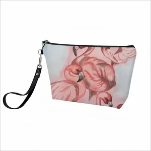 Flamingo Handheld Makeup Bag