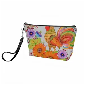 Sunny Rooster Handheld Makeup Bag