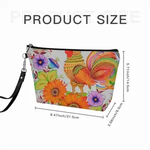 Sunny Rooster Handheld Makeup Bag