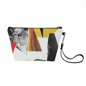 Singer Collage Handheld Makeup Bag