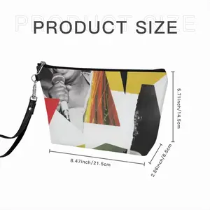 Singer Collage Handheld Makeup Bag