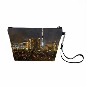 Moscow Tv Tower Handheld Makeup Bag