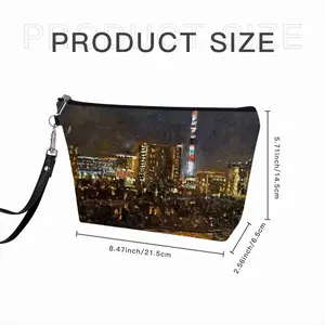 Moscow Tv Tower Handheld Makeup Bag