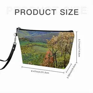 Mountains Landscape Handheld Makeup Bag