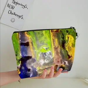 Ruins Handheld Makeup Bag