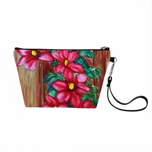 Climatis On Fence Handheld Makeup Bag