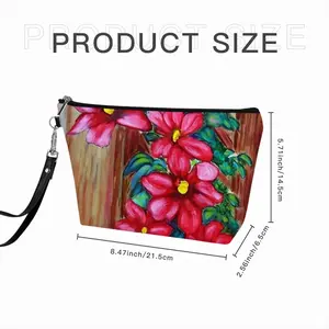 Climatis On Fence Handheld Makeup Bag