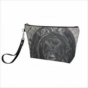 Death Helmet Handheld Makeup Bag