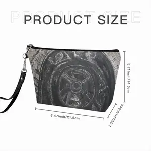 Death Helmet Handheld Makeup Bag