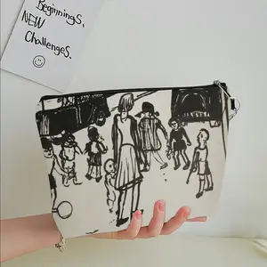 Street Kids Handheld Makeup Bag