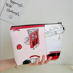 Dream House Handheld Makeup Bag