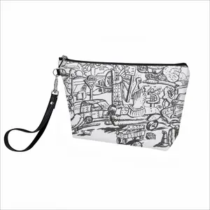 Battleground Handheld Makeup Bag