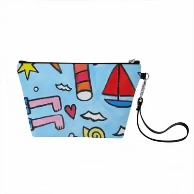 Seaside Handheld Makeup Bag