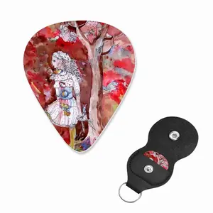 The Fruit- Drawing Ink Guitar Pick