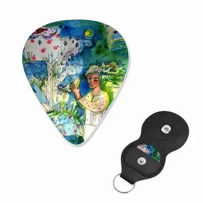 Boy With Bird Guitar Pick