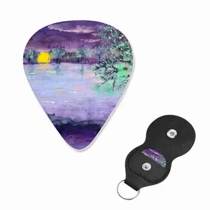 Nightfall On The River Ii Guitar Pick