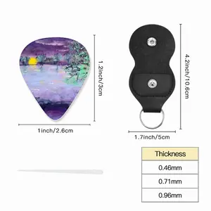 Nightfall On The River Ii Guitar Pick