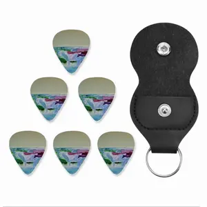 Water Falling Guitar Pick