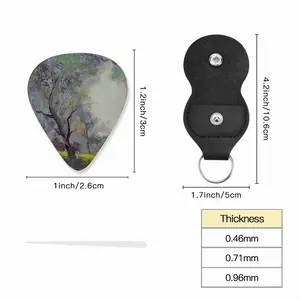 Misty Trees Guitar Pick