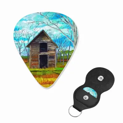 Barn By The Side Of The Road Guitar Pick