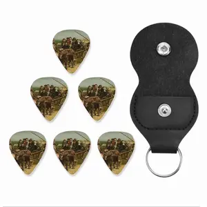 Jews Fleeing The Pogroms Guitar Pick