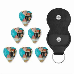 Angela Blue No 1 Guitar Pick