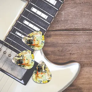 Mysterious Wave Guitar Pick