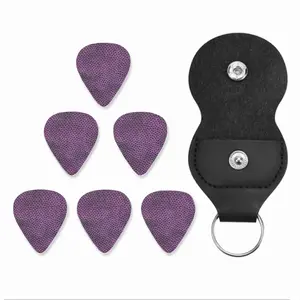 Holes Purple Guitar Pick