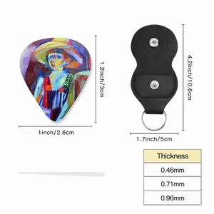 Boy In Clown Costume Guitar Pick