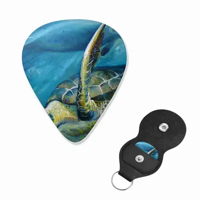 Caribbean Turtle 4 Guitar Pick