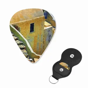 Santorini Oia Stairs Guitar Pick