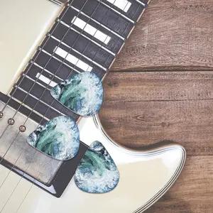 Dancing With Waves Guitar Pick