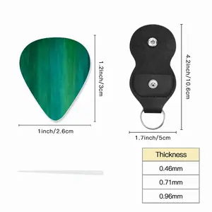 Emerald And Blue Ii Guitar Pick