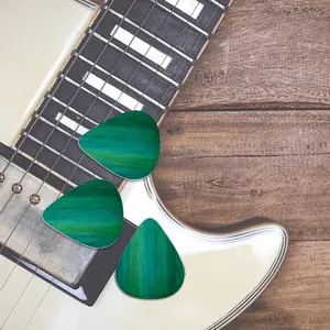 Emerald And Blue Ii Guitar Pick