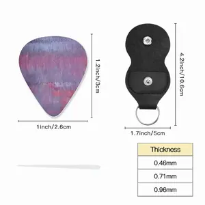 Red Storm Guitar Pick